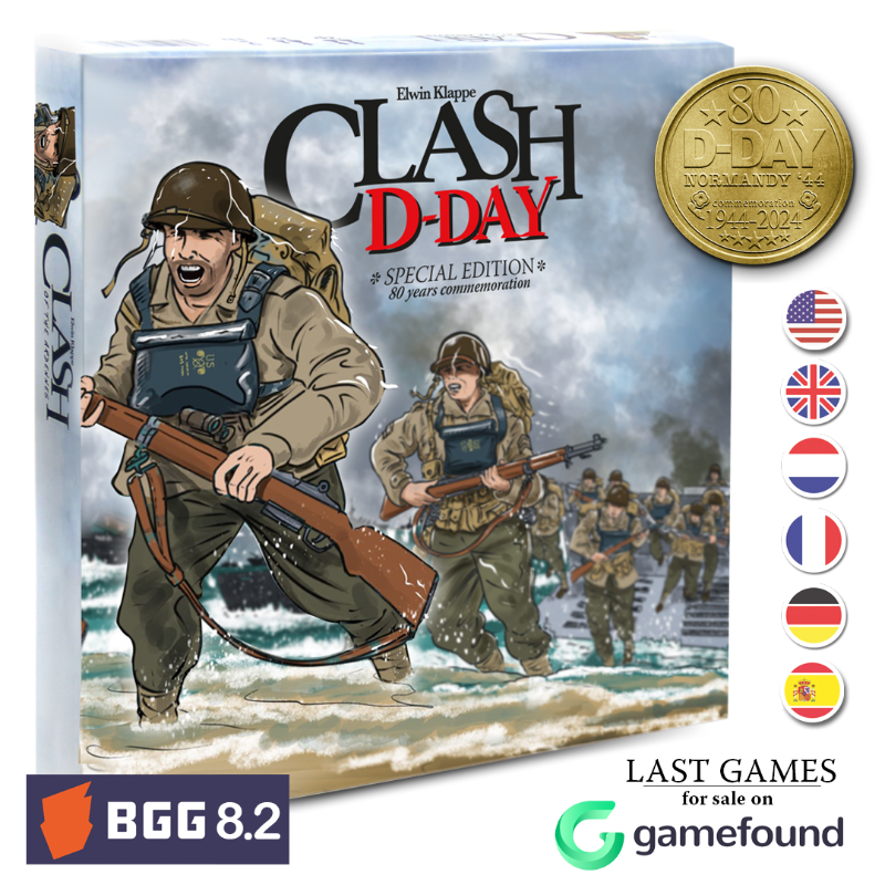 Clash - D-Day Special edition by Elwin Klappe - Updates - Gamefound