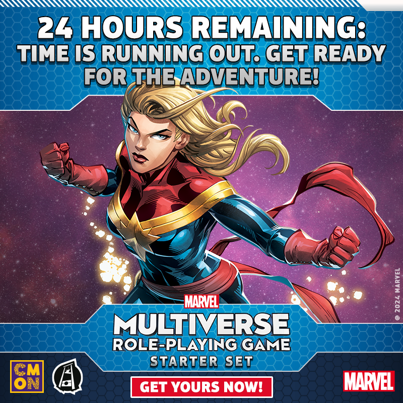 Marvel Multiverse : Pack De 10 Standees 2D - Héros Et Méchants - Pour Jeu De Rôle, à Partir De 14 Ans