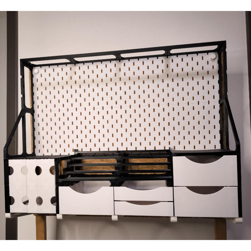 Master Painter - Modular 3D Printable Paint Rack by 3DOtakuPrints - Our ...