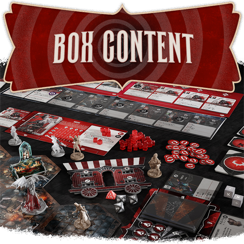 Blood by Ludus Magnus Studio - Box Contents & Pledges! - Gamefound