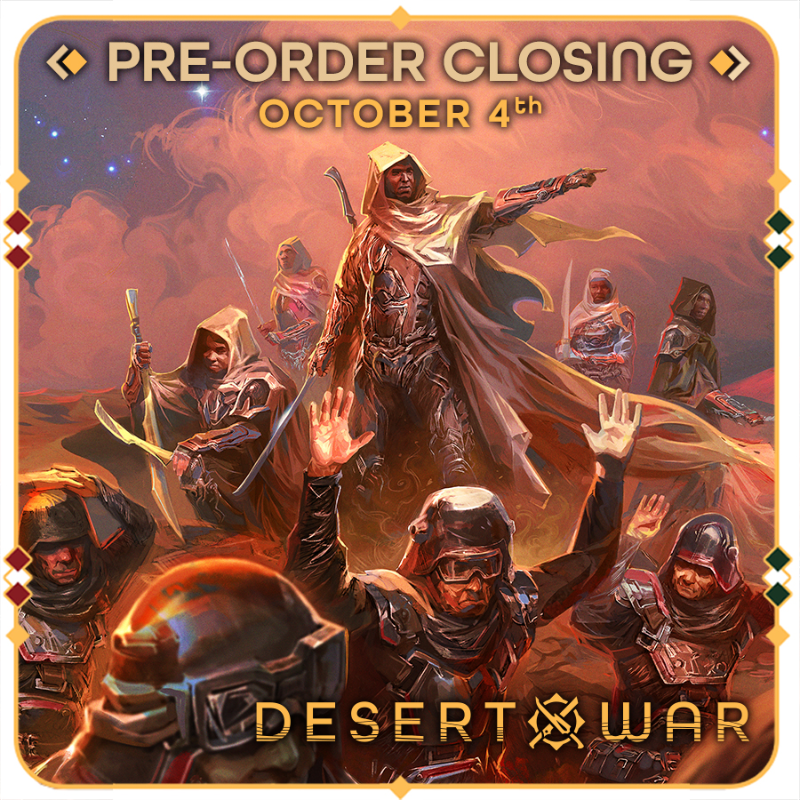 Pre Order Close Dune: War for Arrakis - Desert War by CMON - Pre-Order Closing October ...
