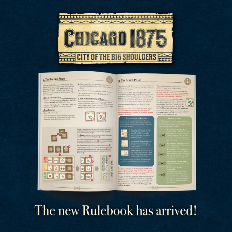 Chicago 1875: City of the Big Shoulders by Quined Games Chicago 1875: City of the Big Shoulders by Quined Games