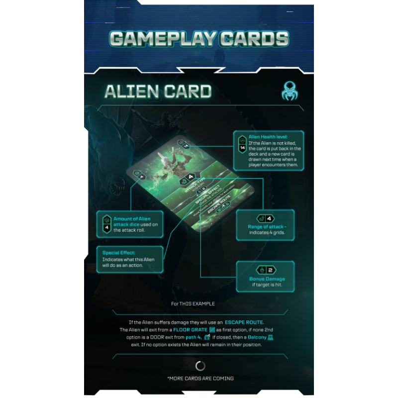 Hunter vs Prey by Wolf Storm Entertainment - ALIEN CARD SYSTEM REVEALED ...
