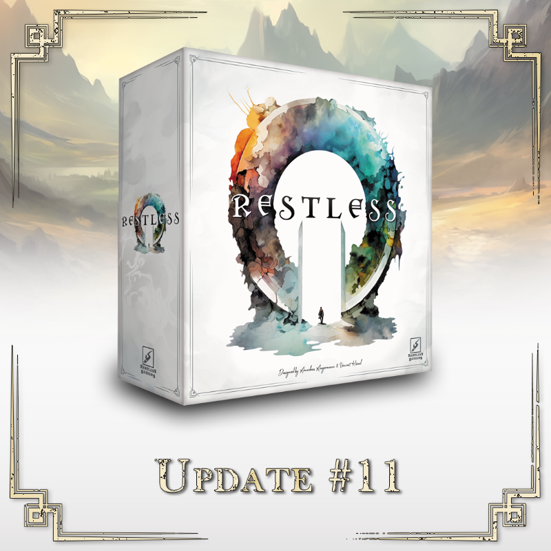 Restless by Restless Designs - Update #11 - More Exciting News! - Gamefound