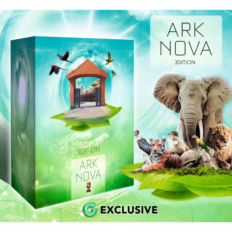 ARK NOVA - 3DITION by Kekpop Spiele - We reached 10.000 Followers ...