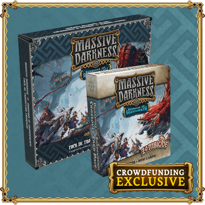 Massive Darkness: Dungeons of Shadowreach by CMON - Zombicide Massive Darkness: Dungeons of Shadowreach by CMON - Zombicide