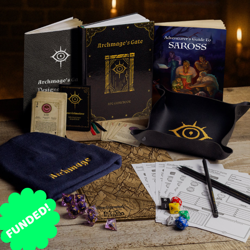 Archmage's Gate: A Solo RPG Adventure Gamebook by Archmage Arispen ...