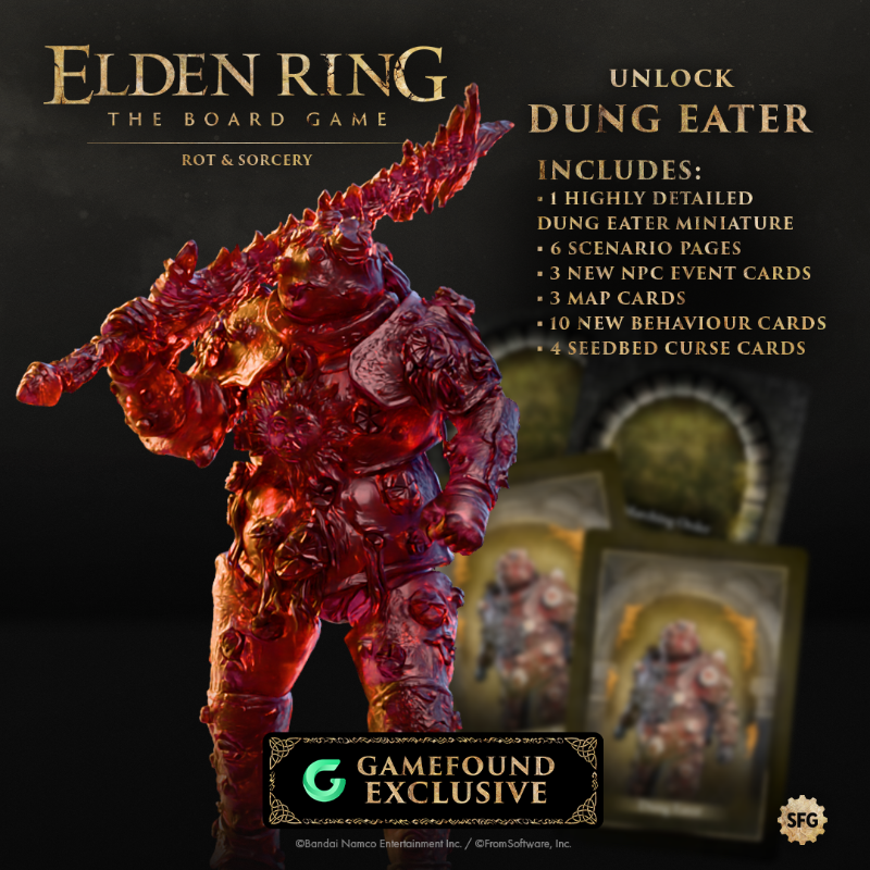 ELDEN RING: Rot & Sorcery by Steamforged Games - Exclusive Boss Unlocked!  The loathsome Dung Eater invades...  - Gamefound