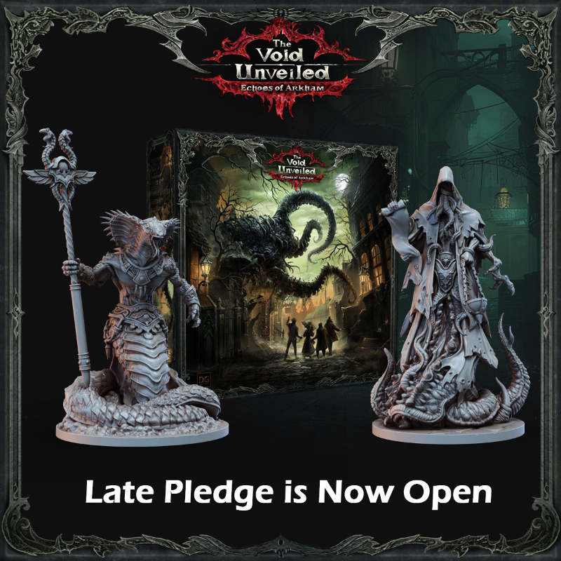 The Void Unveiled: Echoes of Arkham by Dark Gate Games - Late Pledge is ...