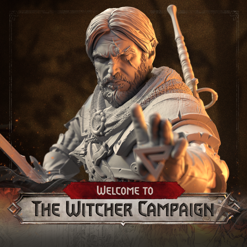 The Witcher: Legacy by Go On Board - The Grandest Witcher Campaign ...