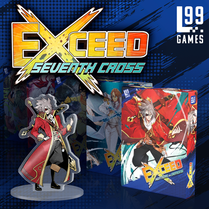 Exceed Video Game Exceed: Seventh Cross by Level 99 Games - Exceed is Back! - Gamefound