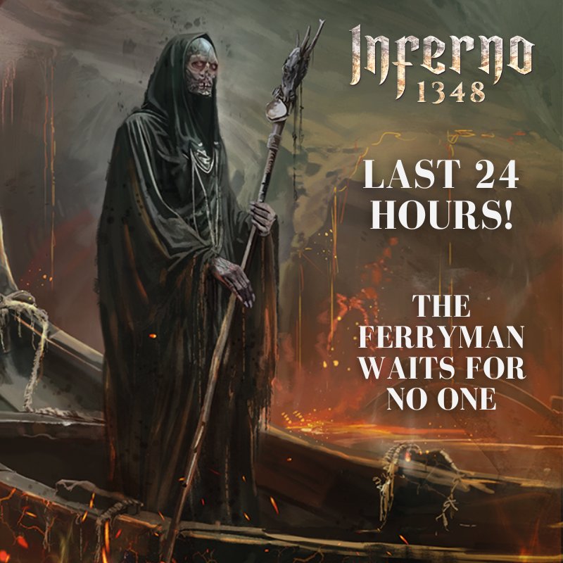Project Inferno Inferno 1348 Deluxe & Inferno Deluxe Reprint by Red Mojo Games ...