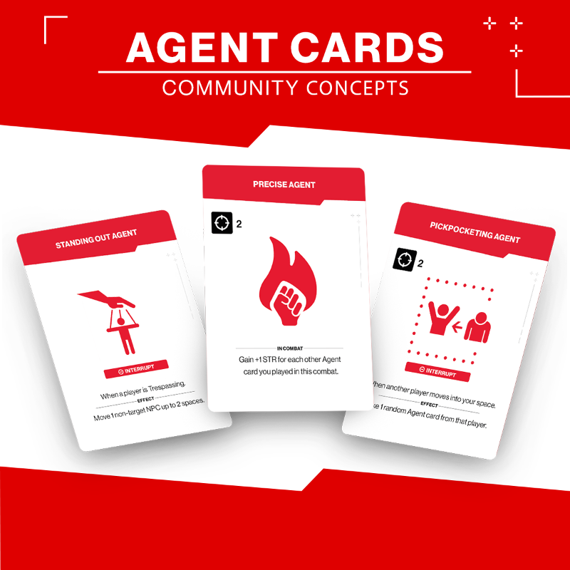 Hitman: The Board Game by MOOD Publishing - Community Agent Cards ...