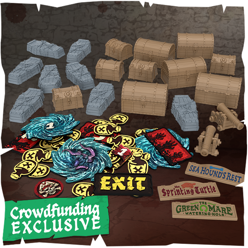 Zombicide: Dead Men Tales by Fantasy Flight Games - The Plastic