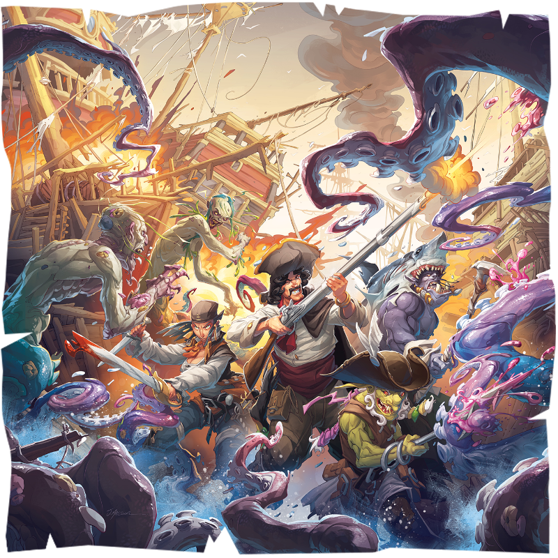 Zombicide: Dead Men Tales by Fantasy Flight Games - Setting Sail
