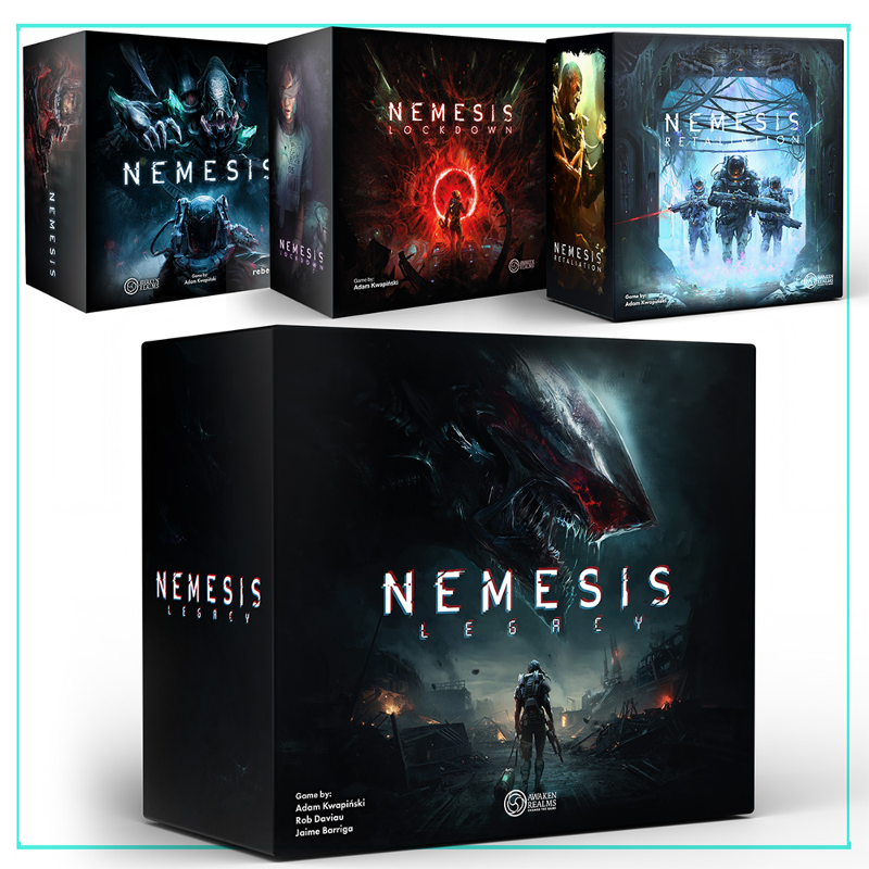 Immagine dell'aggiornamento Pre-campaign #5: FIRST VIDEOS! / THE NEMESIS TRILOGY WILL RETURN!