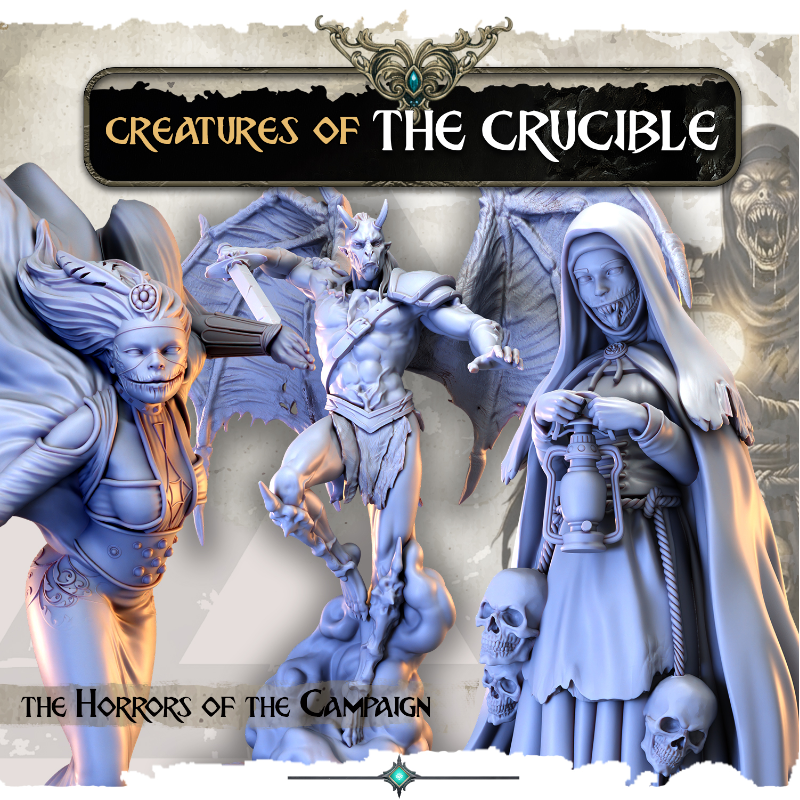 The Crucible by Nocturna - Creatures of The Crucible (Part 1) - Gamefound