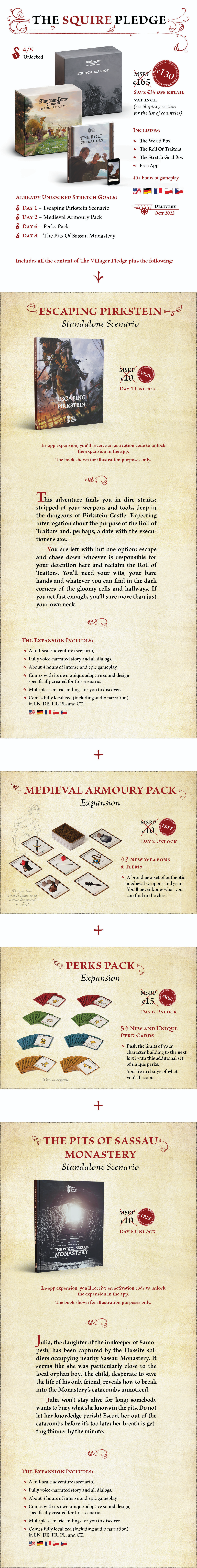 Kingdom Come: Deliverance - The Board Game by Boardcubator - Gamefound