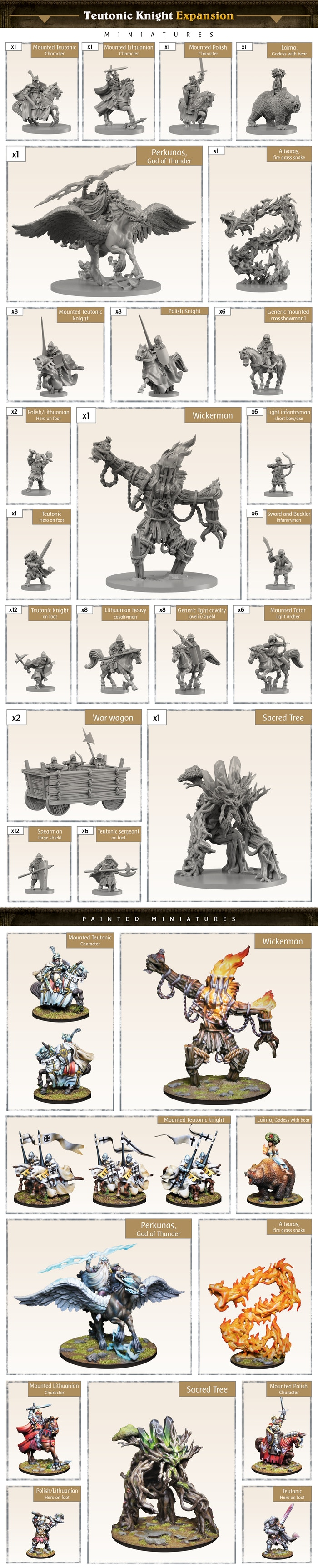 Cartes/Extensions BEGGAR+ENGL Pour TEUTONIC KNIGHTS / TIME OF LEGENDS : JOAN OF ARC - MYTHIC - Occasion