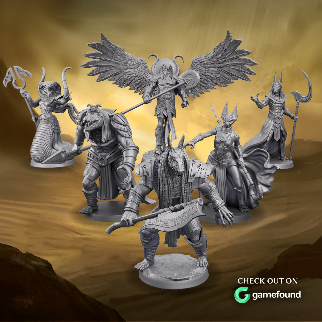 Kemet: Rise Of The Gods By Matagot - Pre-campaign Update #3   Launch 