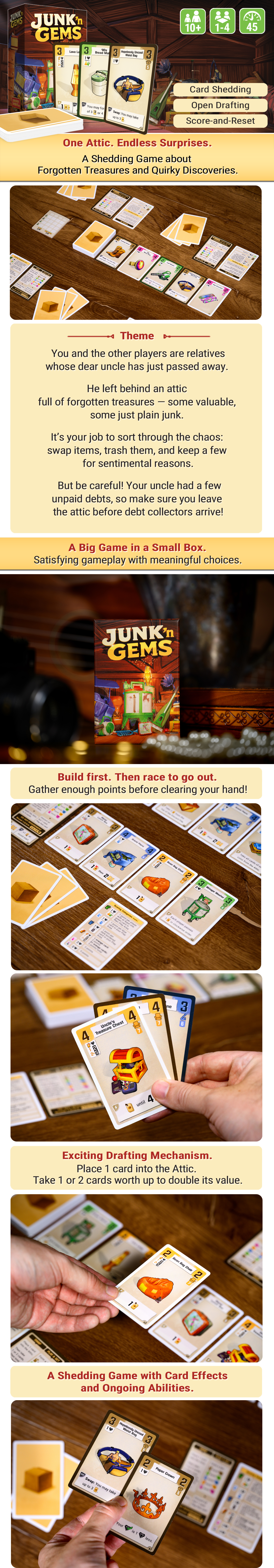 Junk 'n Gems by Passion Project GG - Gamefound