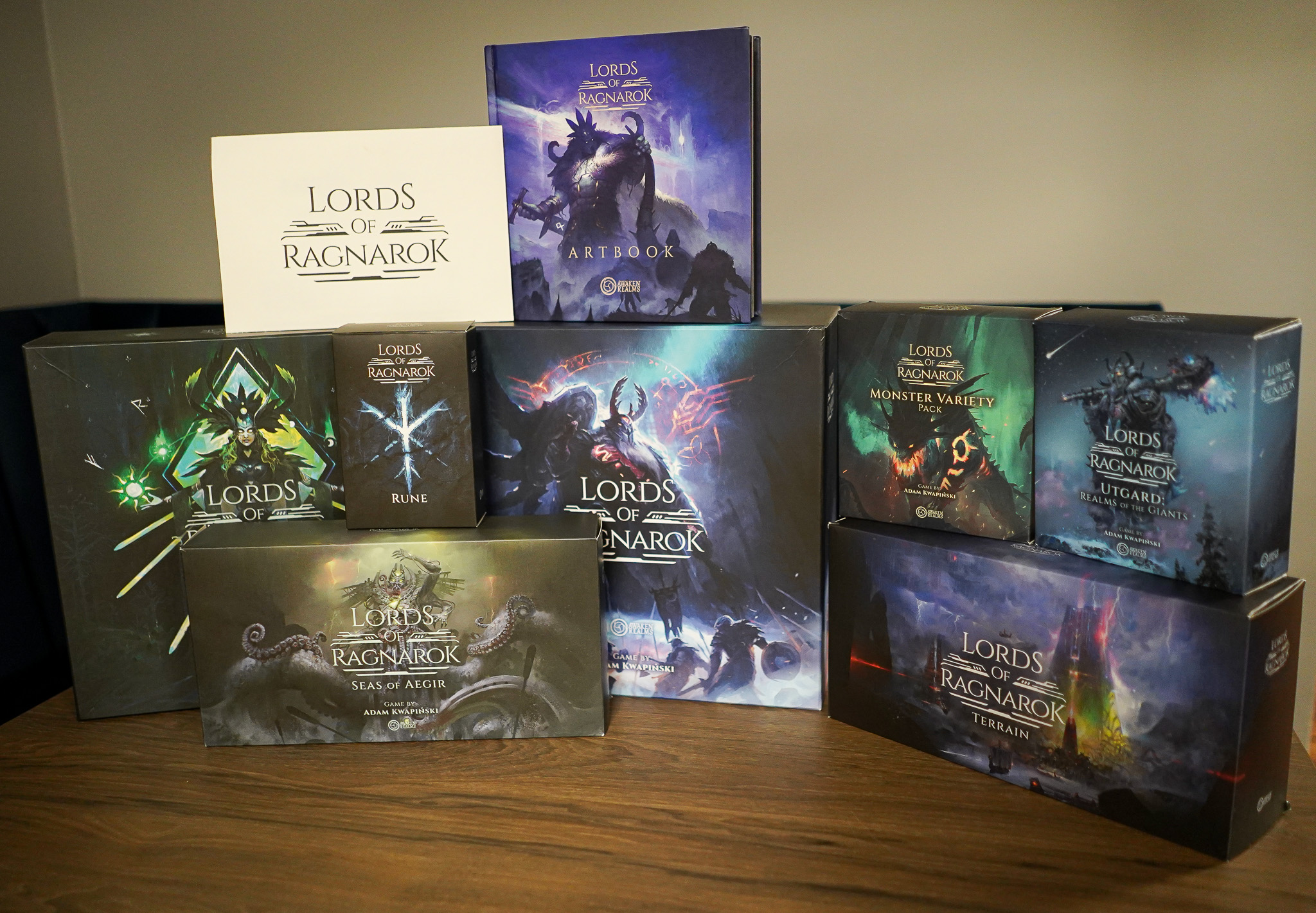 Lords of Ragnarok by Awaken Realms - Production update #3 / First
