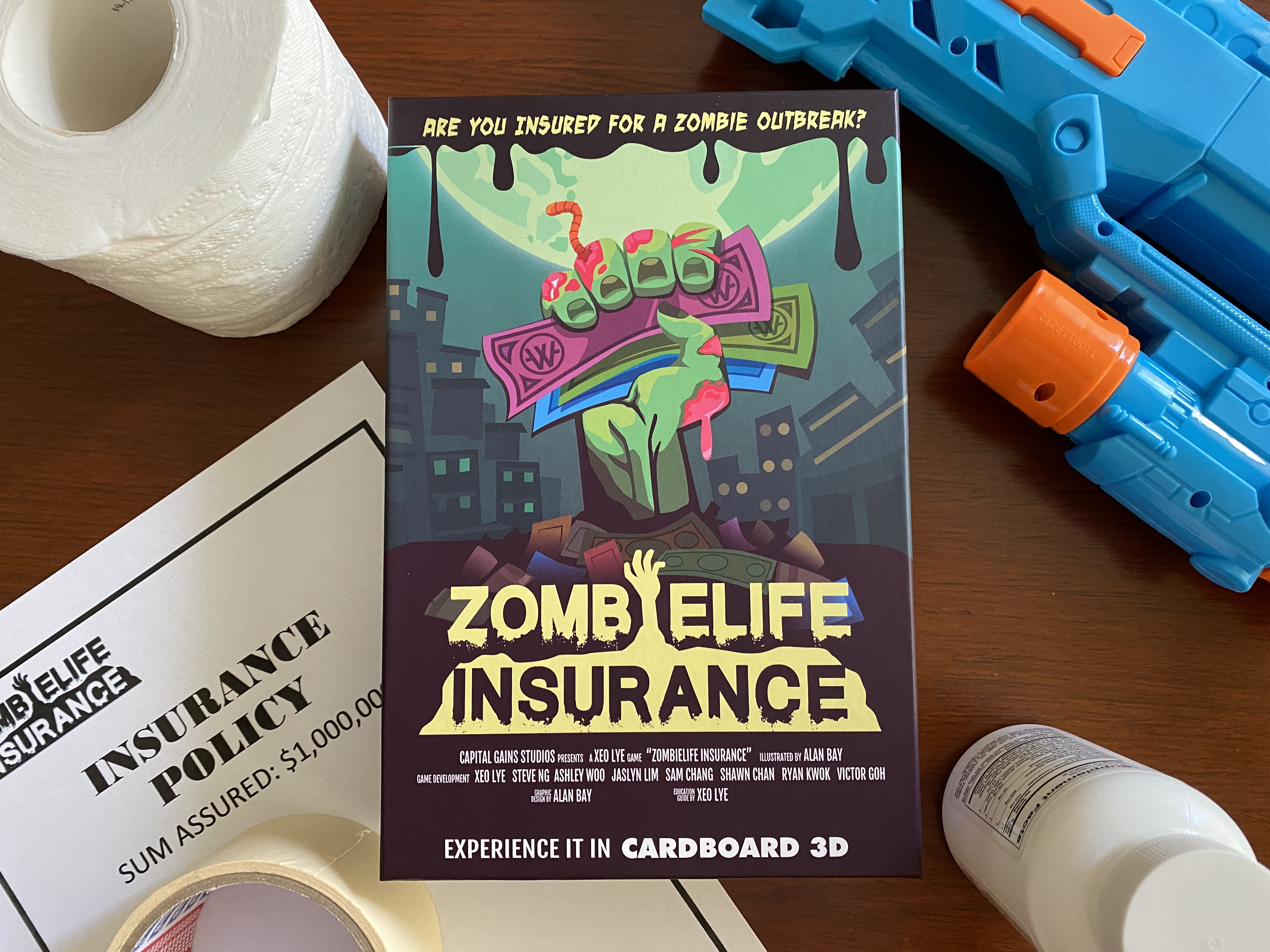 Zombielife Insurance by capitalgainsstudio