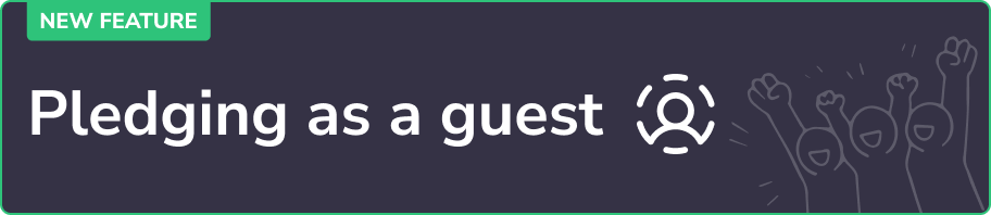 [What's New] Pledging as a Guest - Gamefound