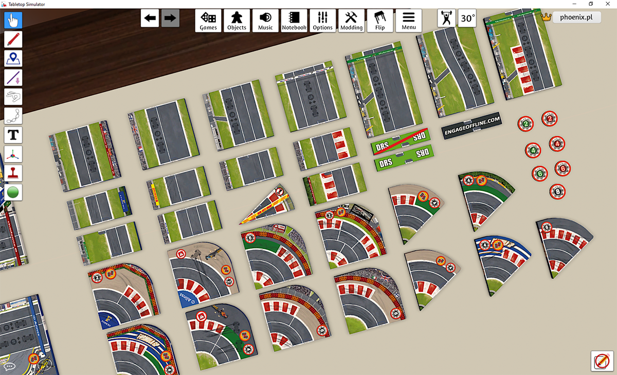FormulaGP by Duck's Games - Build the racetrack! - Gamefound