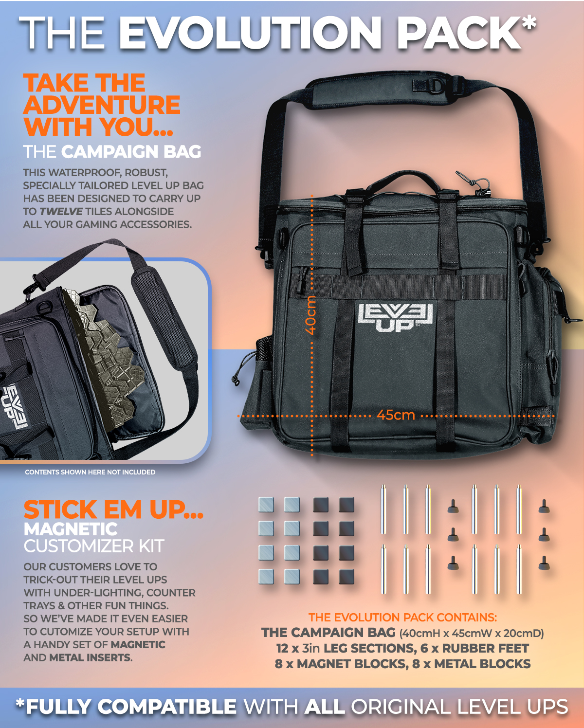 Level Up Evolved by Spidermind Games Gamefound