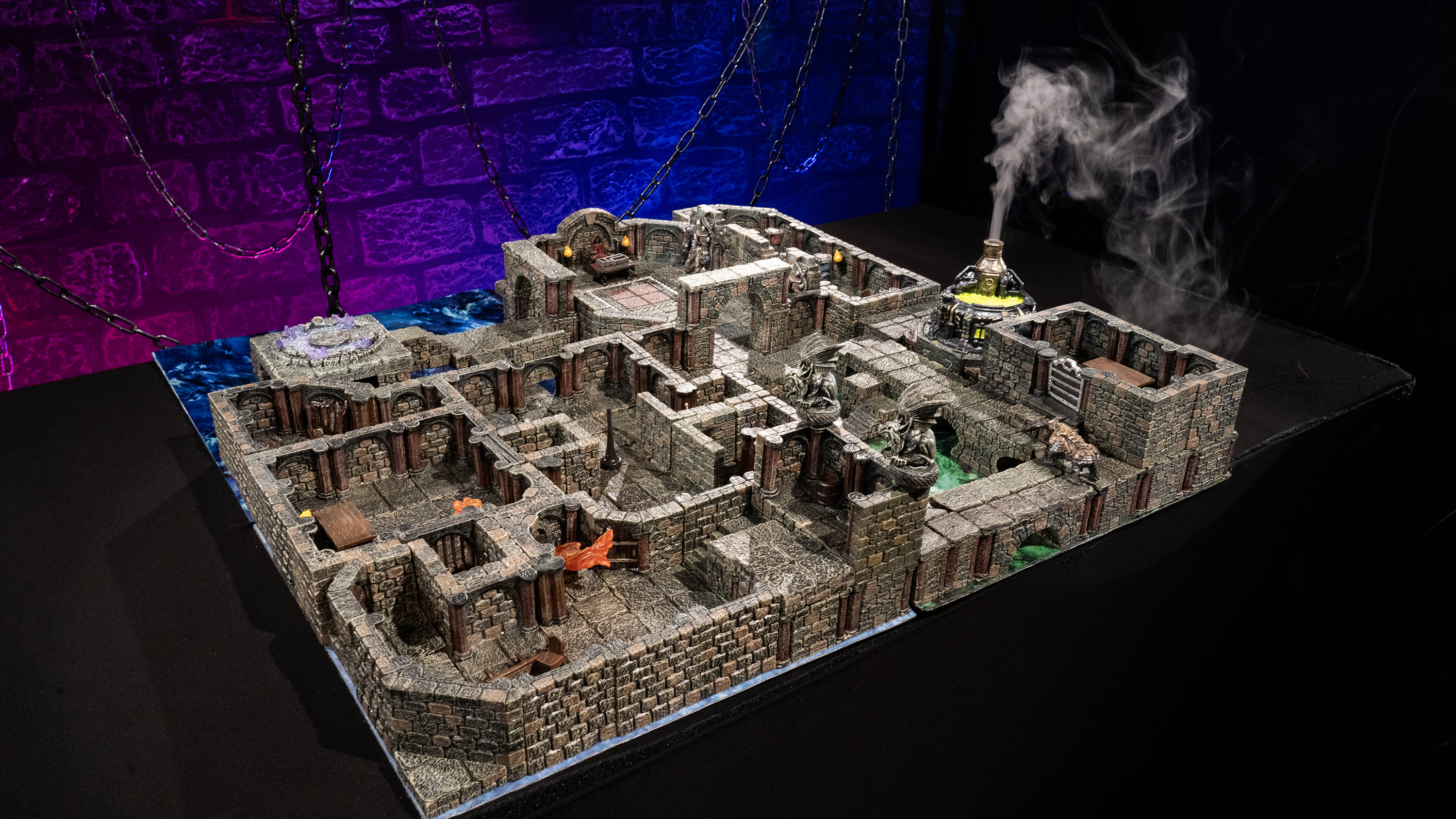 Dwarf Forge Map Dungeons Reforged - Hand Painted Modular Terrain by Dwarven Forge - Day ...