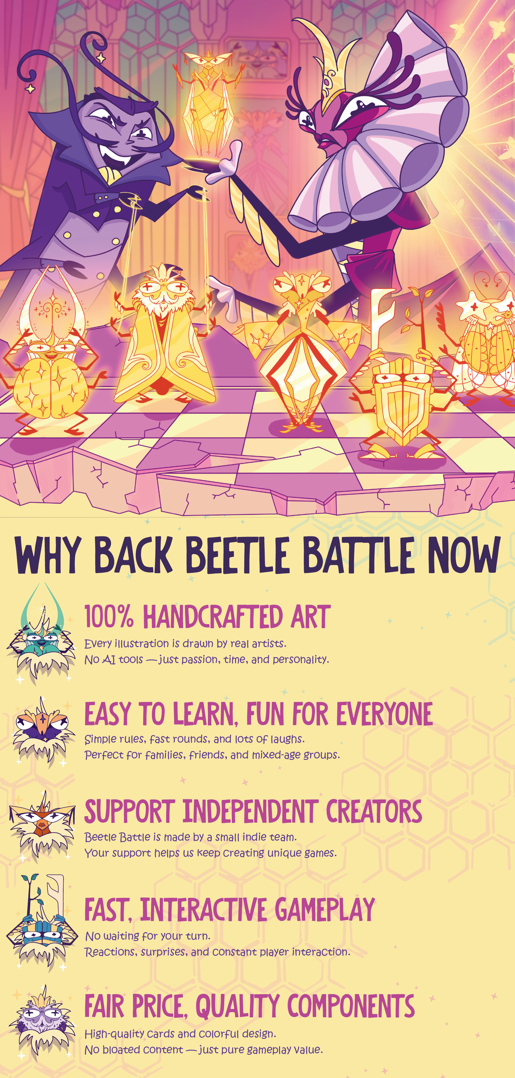 Beetle Battle by Wurmory Studio - Gamefound