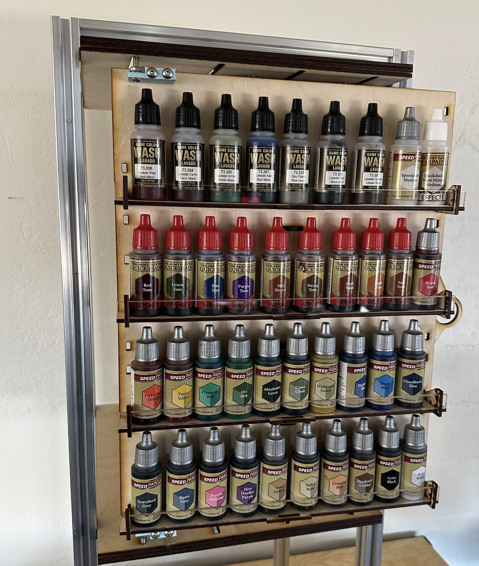 MIXRACK Modular Paint Storage and Hobby Workstation by Grim Rabbit ...