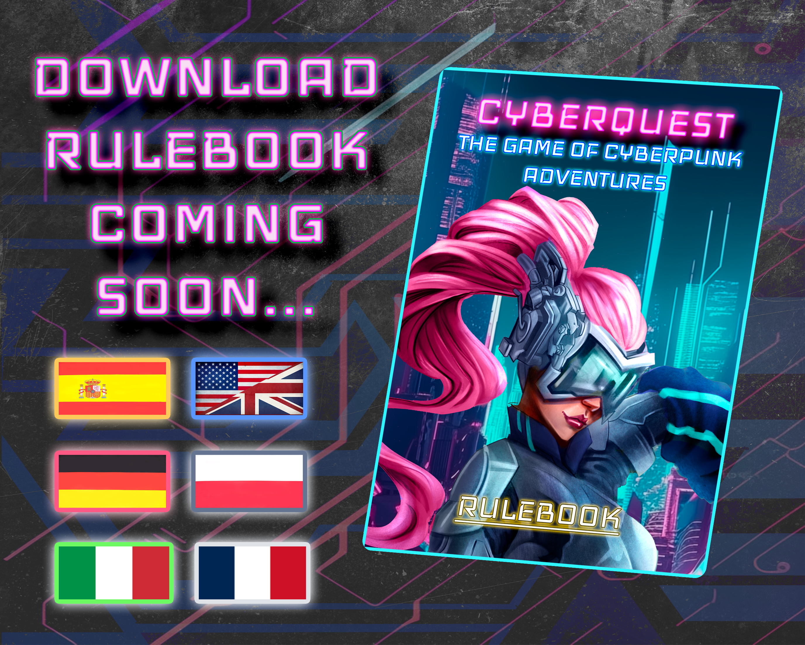 CyberQuest. The Game of Cyberpunk Adventures by Infinity Darkness Games ...