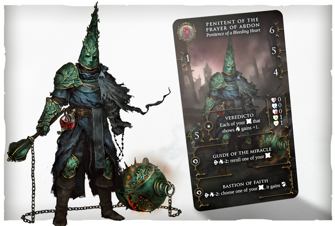 Blasphemous: The Board Game by Ludus Magnus Studio - Last Days in Cvstodia!  - Gamefound, image size:1100x741