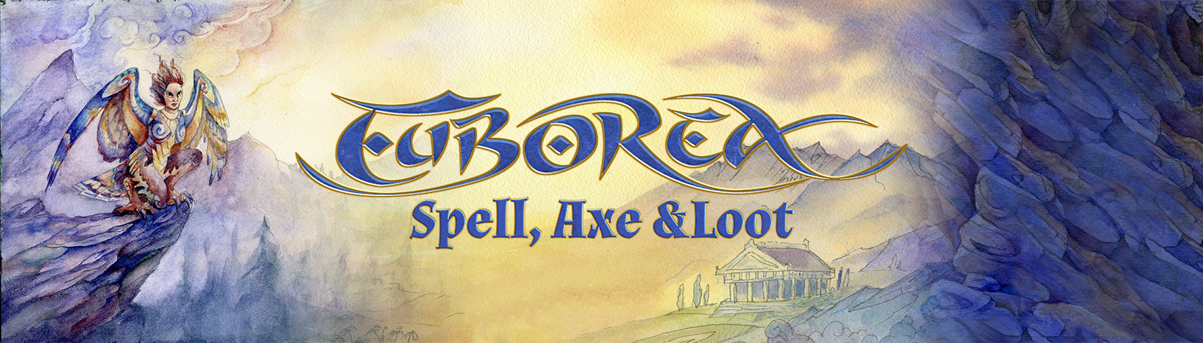 Welcome to the Late Pledge for Euborea - Spell, Axe & Loot! 