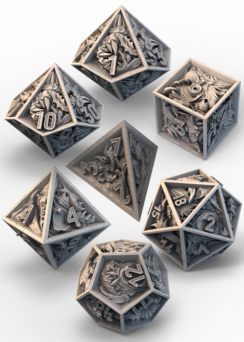 AR Vault: Story Dice by Awaken Realms - Cursed dice set - Gamefound