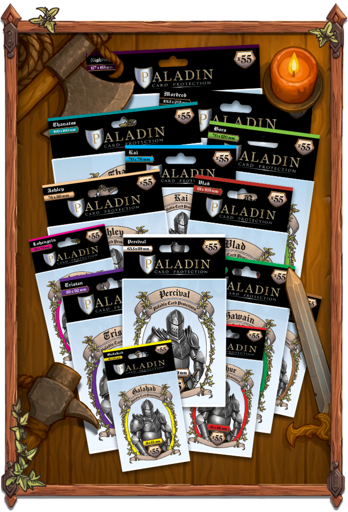 paladin card sleeves review Paladin Sleeves - Season 11 by Board&Dice