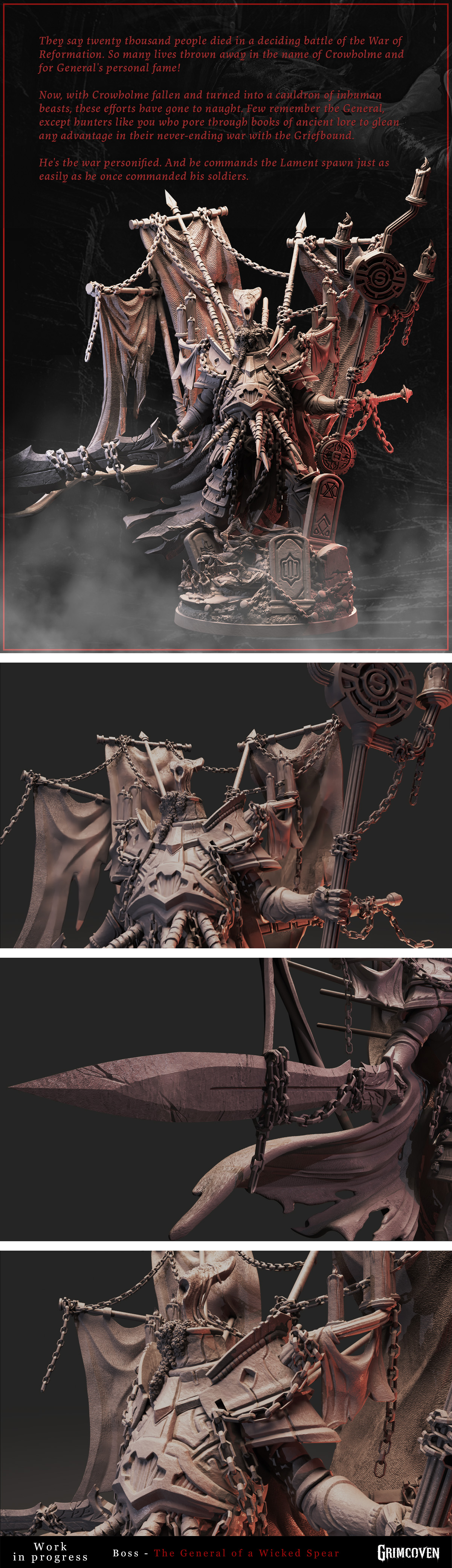 Grimcoven by Awaken Realms - Pre-campaign update #2: Art and 