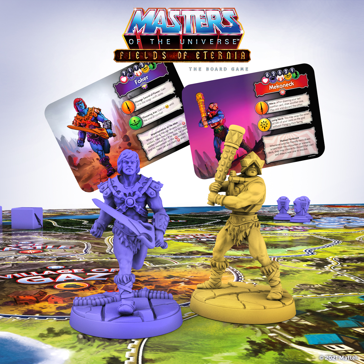 Masters Of The Universe Fields Of Eternia By Archon Studio We Are So Close To Unlocking Castle Grayskull Dice Tower Gamefound