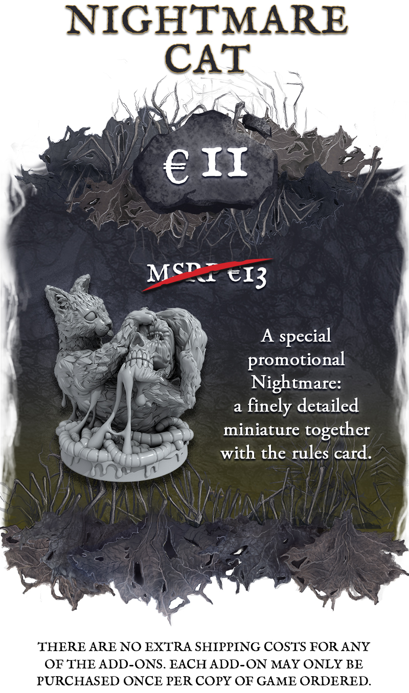 Nightmare Cathedral by Board&Dice NIGHTMARE CAT Gamefound