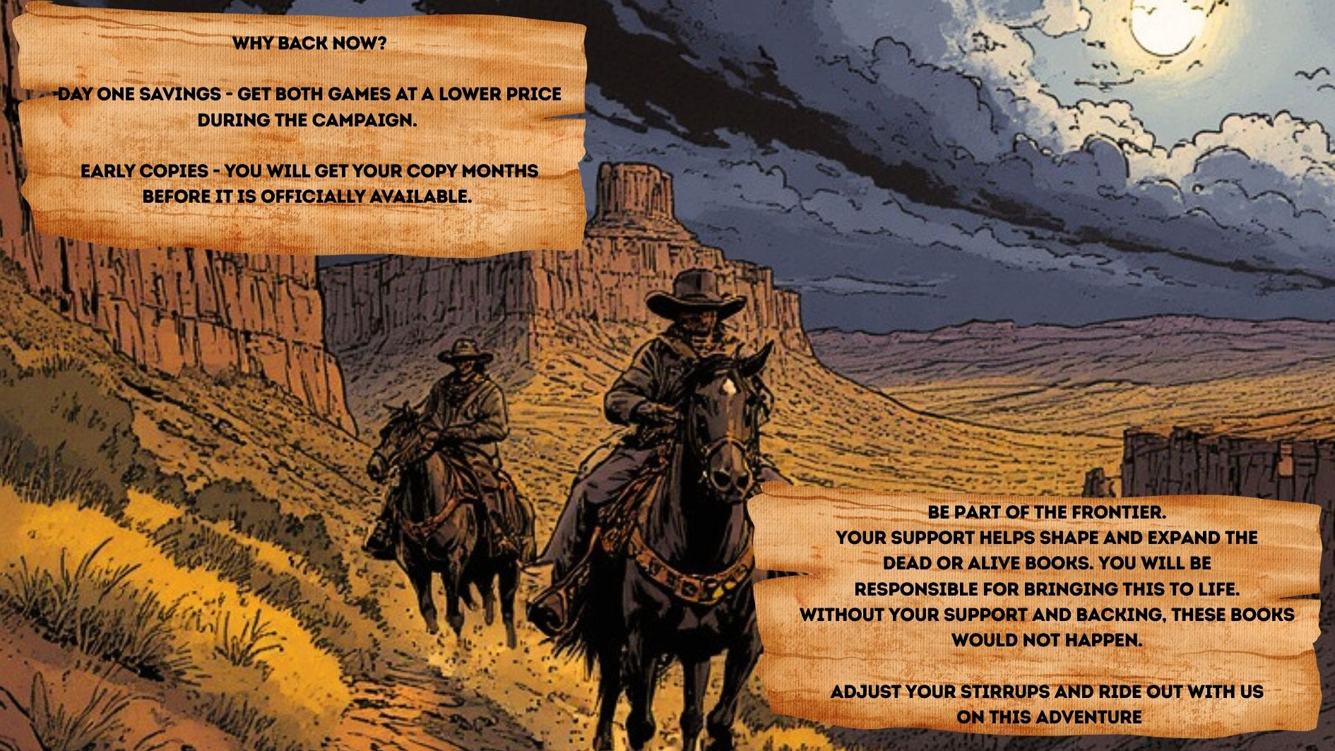 DEAD OR ALIVE - TWO WILD WEST SOLO RPGs by BrickByBrick RPG Games ...