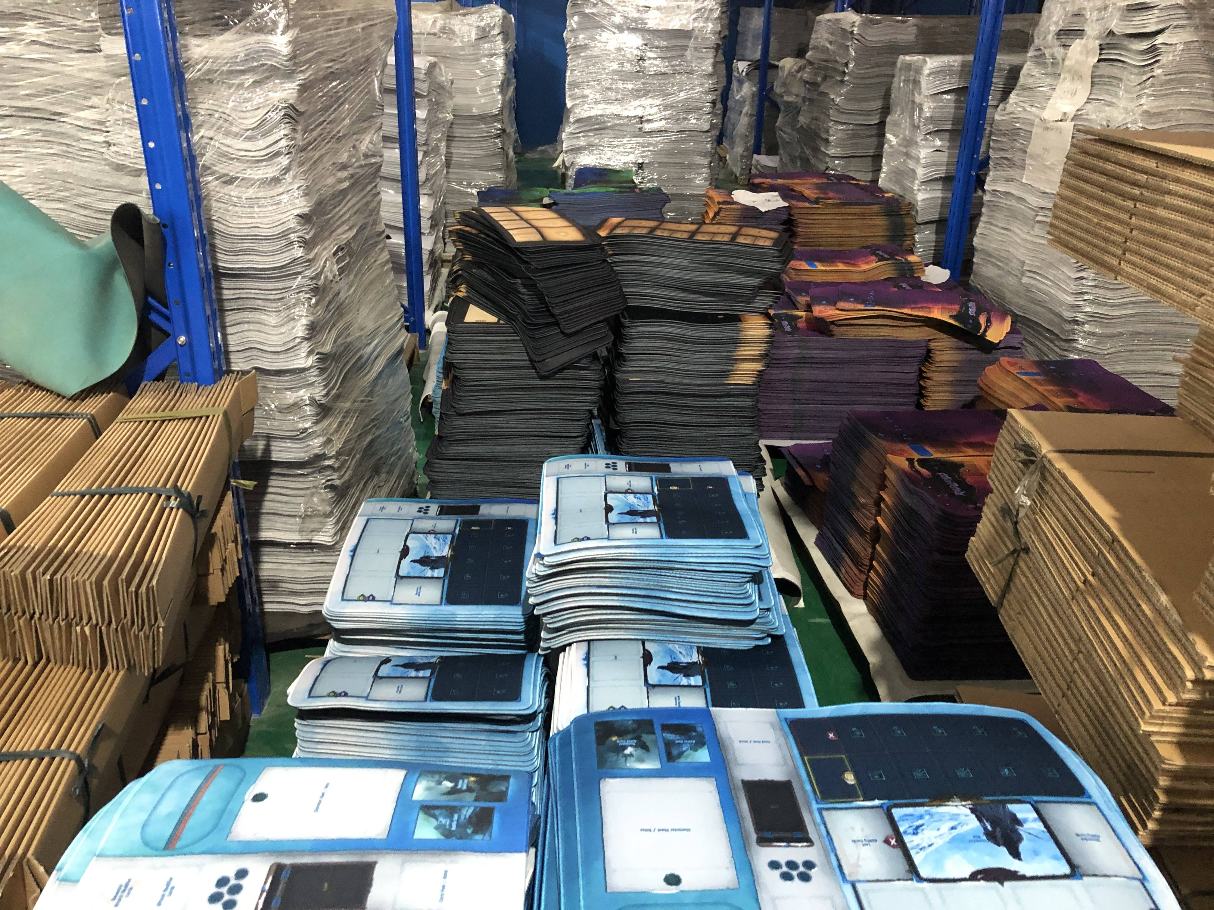 Custom Bags and Playmats for Board Games by Crafting Kingdoms Manufacturing Process and