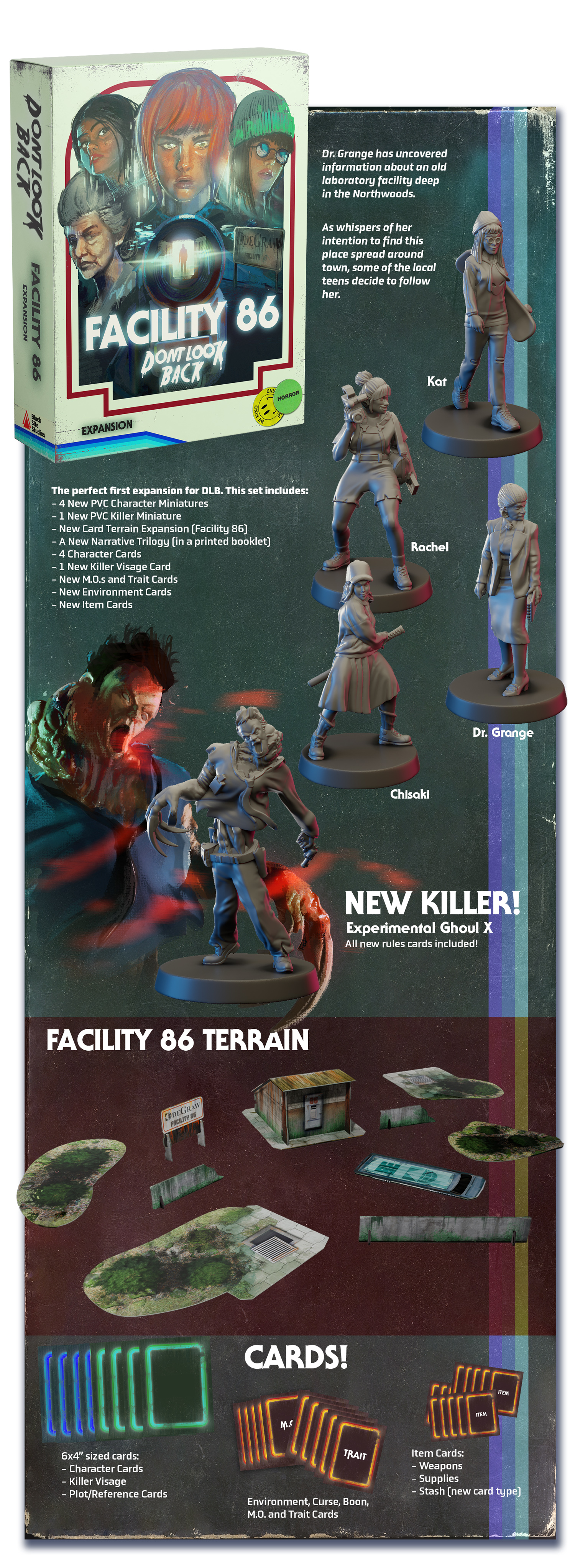 UNDER THE COUNTER／DON'T LOOK BACK Don't Look Back - The Horror Miniatures Game by Black Site