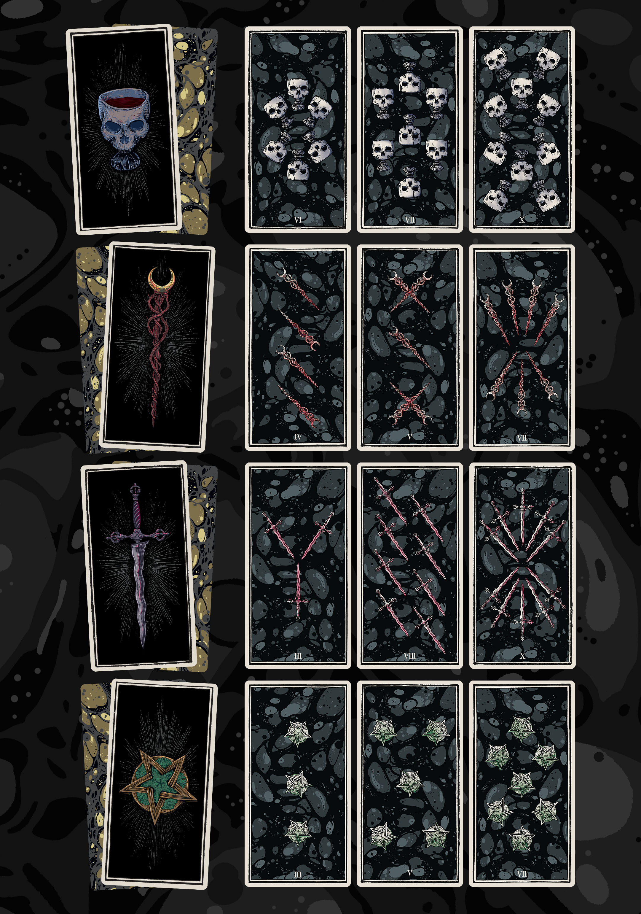 Cthulhu Dark Arts Tarot by Bragelonne Games - Gamefound