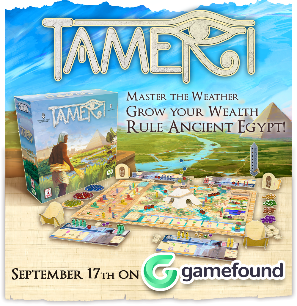 Tameri by Post Scriptum - Tameri on Gamefound on September 17th ...