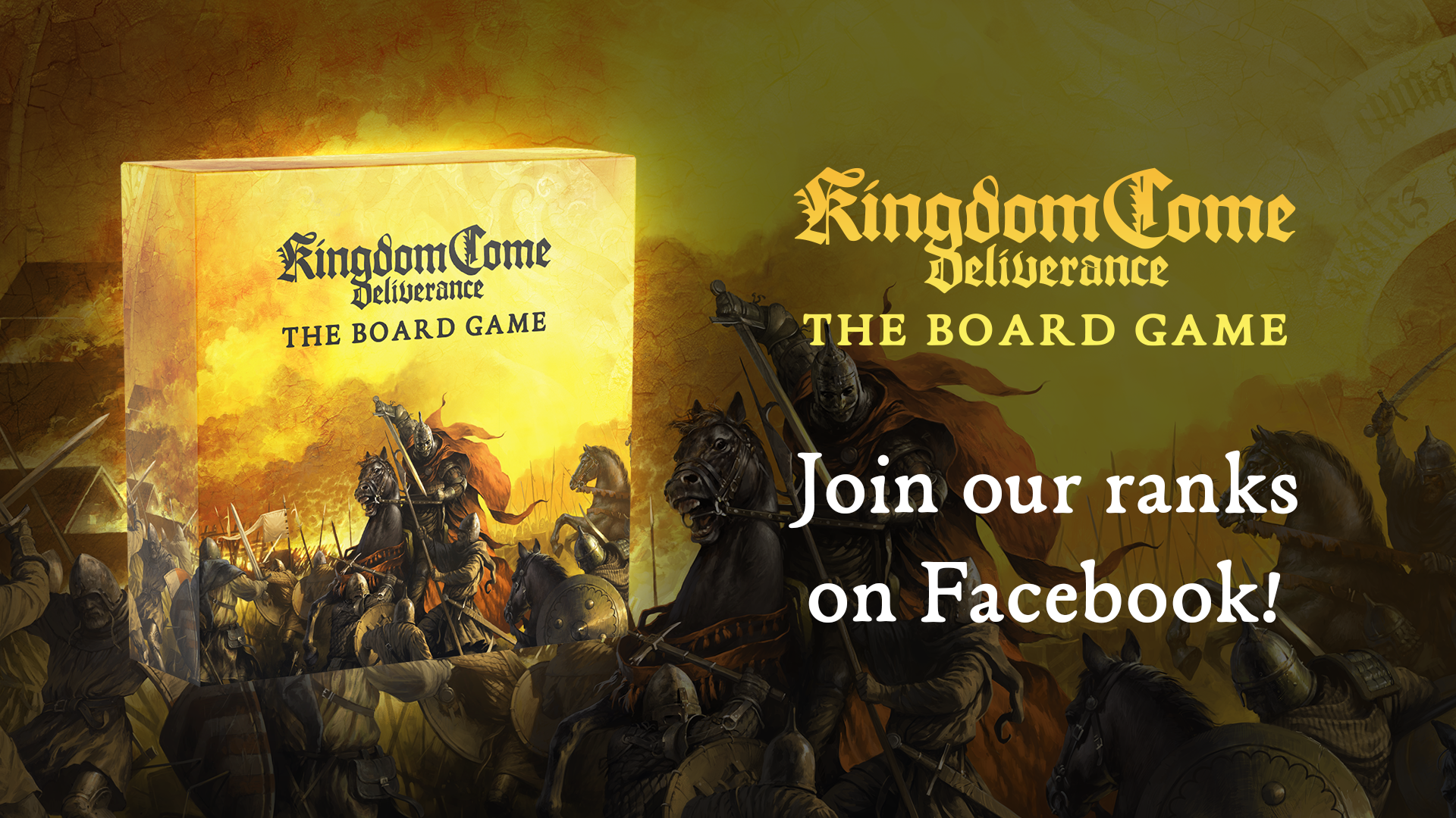 Kingdom Come: Deliverance - The Board Game by Boardcubator - Gamefound