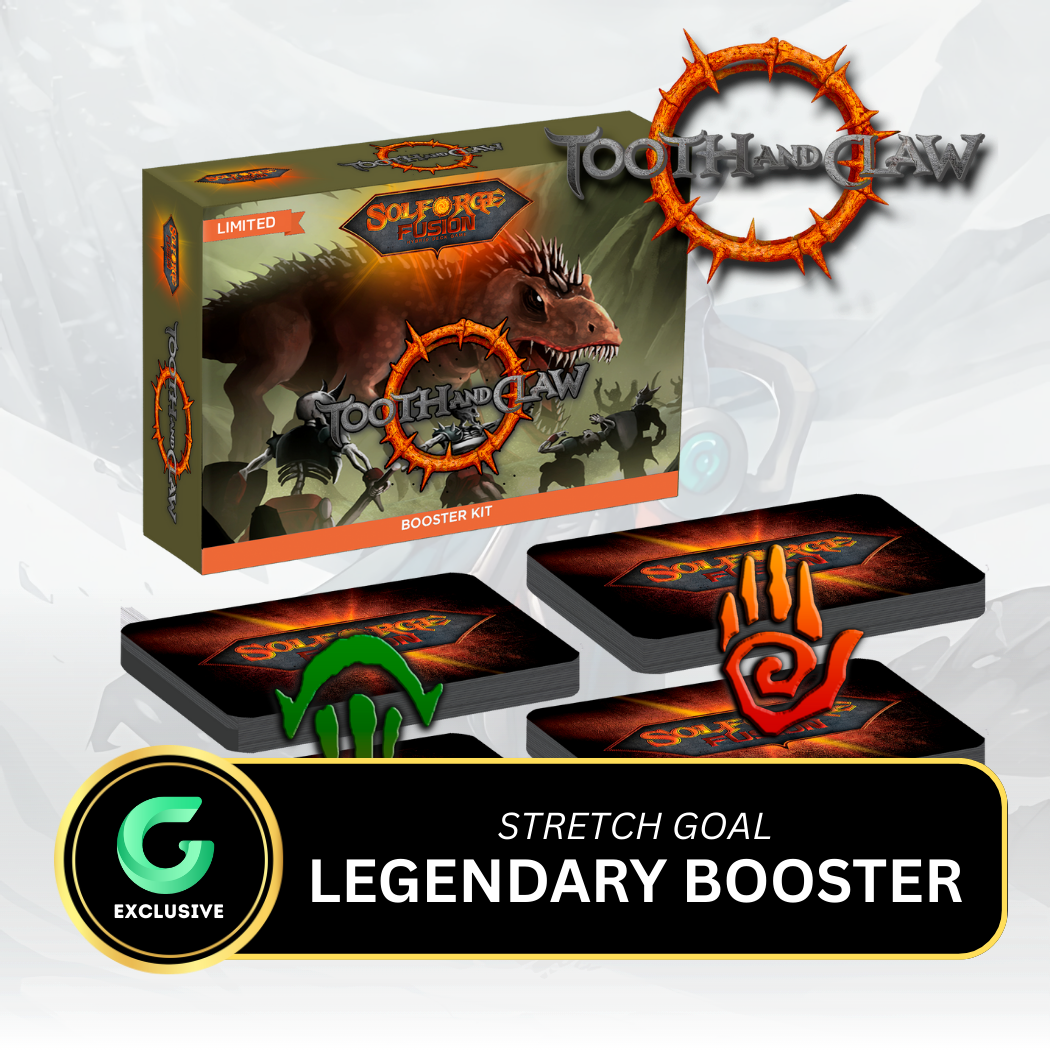 SolForge Fusion: Shadows Over Solis by Stone Blade Entertainment - Tooth &  Claw Legendary Digital Booster Unlocked - Gamefound