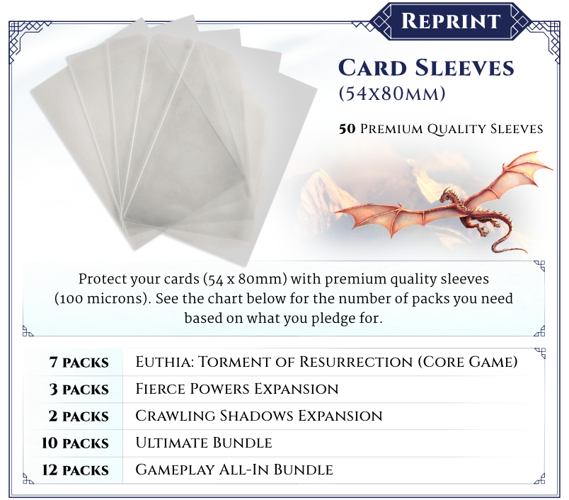 euthia card sleeves Euthia: Torment of Resurrection