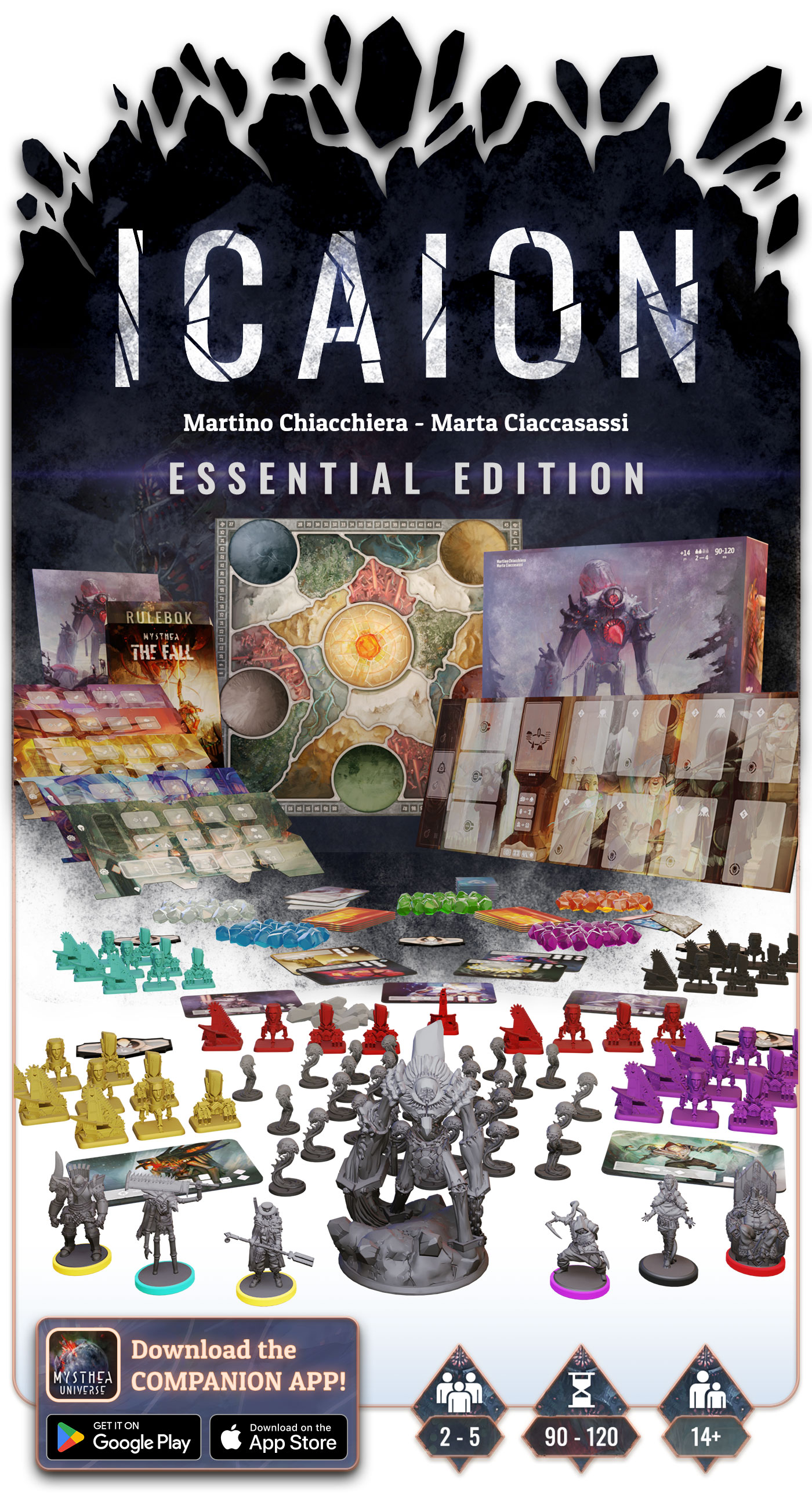 Mysthea and Icaion Solo Expansions by Tabula Games - Gamefound